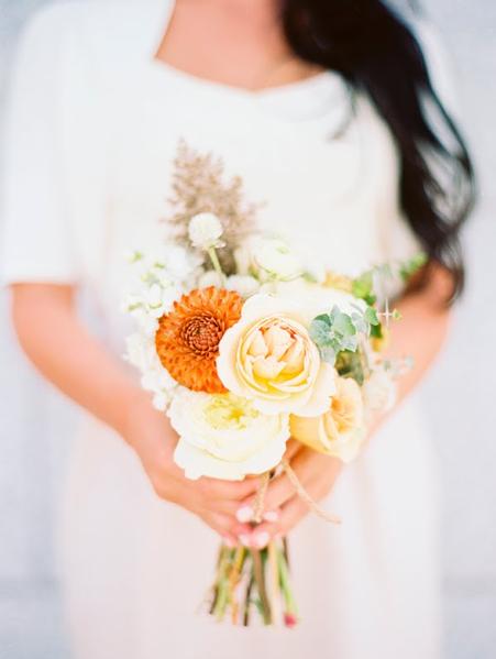 garden rose bouquet